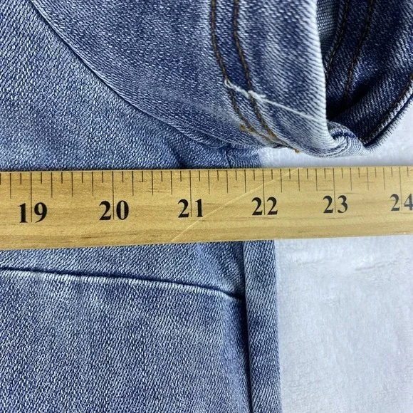 Baltic Born Sailor Mini Dress Women Sz 1X Denim Cotton Blend - Picture 9 of 11